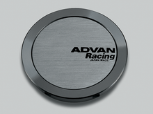 Load image into Gallery viewer, Advan 63mm Full Flat Centercap - Hyper Black - eliteracefab.com