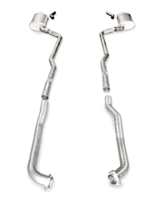 Stainless Works 1973-82 Corvette Exhaust SB 2-1/2in Factory Connect Stainless Works