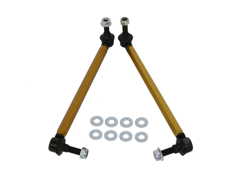 Whiteline Universal Sway Bar - Link Assembly Heavy Duty 330mm-355mm Adjustable Steel Ball - eliteracefab.com