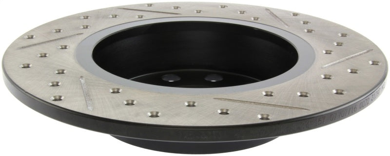 StopTech Slotted & Drilled Sport Brake Rotor - eliteracefab.com