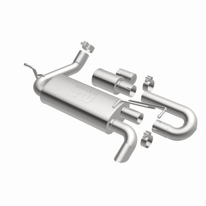 MagnaFlow 07-18 Jeep Wrangler JK Overland Series Axle-Back Exhaust System Magnaflow