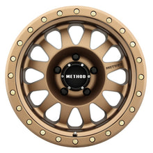 Load image into Gallery viewer, Method MR304 Double Standard 15x8 -24mm Offset 5x4.5 83mm CB Method Bronze Wheel - eliteracefab.com