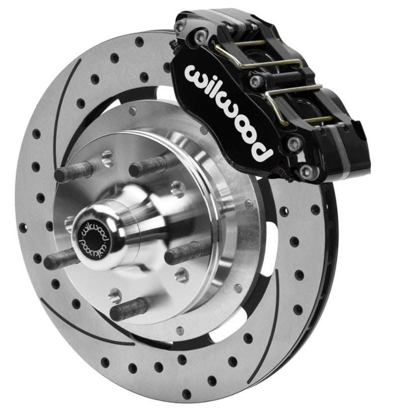 Wilwood 70-81 FBody/75-79 A&XBody Dynapro Frt Brk Kit 11.75in D/S Rtr Blk Caliper Use w/ PD Spindle Wilwood