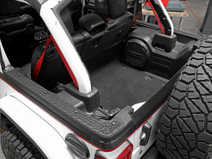 aFe 18-22 Jeep Wrangler JL (4-Door Models w/ 3-Piece Hard-Top Only) Terra Guard Tub Rail Covers - eliteracefab.com