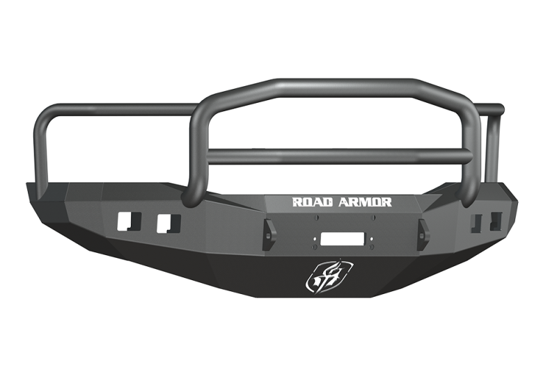 Road Armor 06-08 Dodge 1500 Stealth Front Winch Bumper w/Lonestar Guard - Tex Blk Road Armor