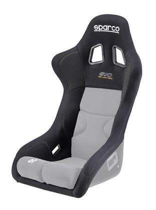 Sparco Seat Cover Evo 2 Us Black - eliteracefab.com