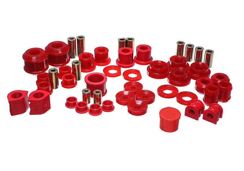 Energy Suspension 06-11 Honda Civic Si Red Master Bushing Set - eliteracefab.com