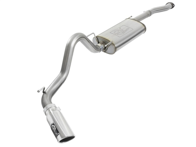 aFe MACHForce XP Cat-Back SS Exhaust w/ Polished Tips 16 Toyota Tacoma V6-3.5L - eliteracefab.com