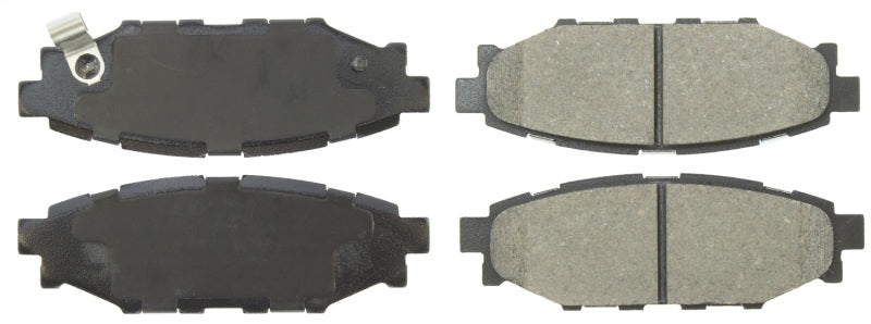 STOPTECH PERFORMANCE 08-10 WRX REAR BRAKE PADS, 309.11140 - eliteracefab.com