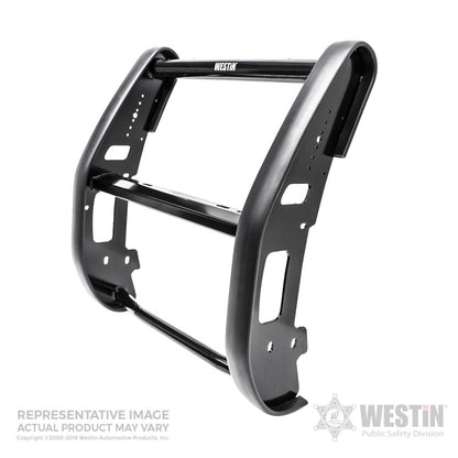 Westin 2011-2018 Dodge Charger Pursuit Push Bumper Elite - Black Westin