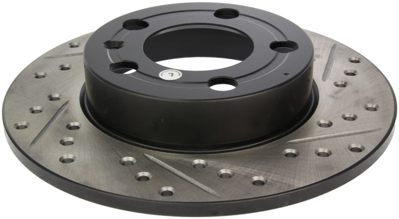 StopTech Slotted & Drilled Sport Brake Rotor - eliteracefab.com