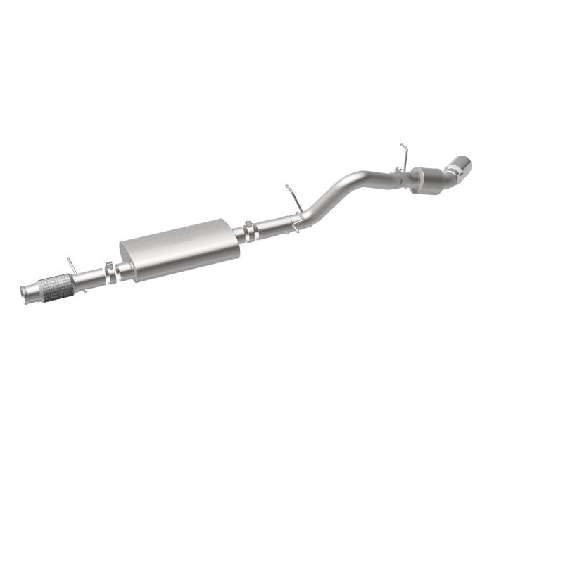MagnaFlow MF Series SS Cat-Back Exhaust Single Passenger Side Rear Exit 2015 Cadillac Escalade Magnaflow