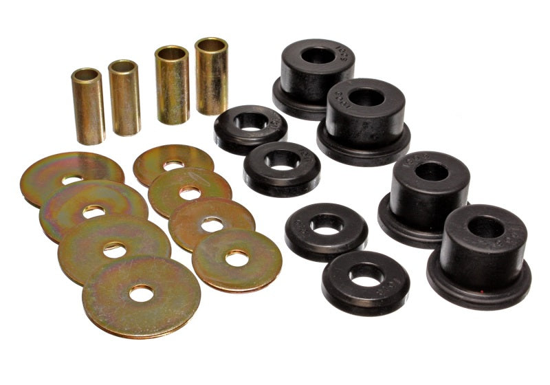 Energy Suspension 90-94 Mitsubishi Eclipse FWD Black Sub-Frame Bushing Set - eliteracefab.com