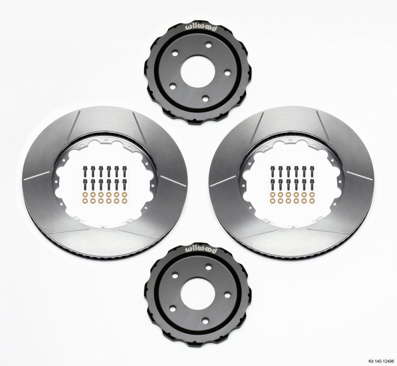 Wilwood Hat/Rotor Kit Front 06-Up Corvette C6-Z06 (2pc Hat/Rtr) Wilwood