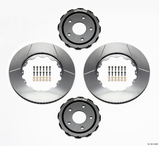 Wilwood Hat/Rotor Kit Front 06-Up Corvette C6-Z06 (2pc Hat/Rtr) Wilwood