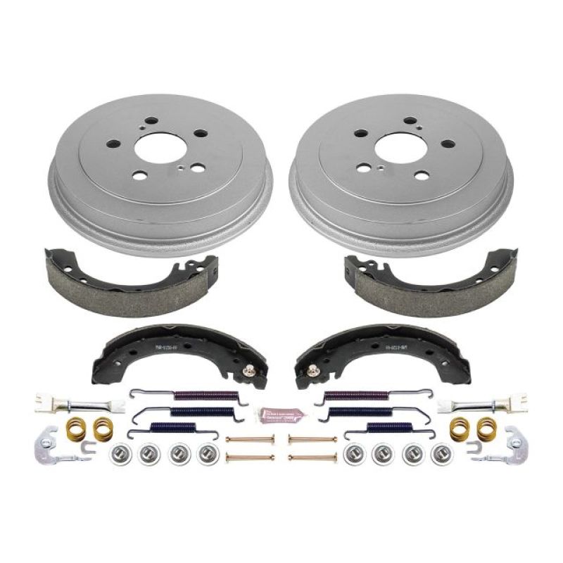 Power Stop 03-08 Toyota Corolla Rear Autospecialty Drum Kit - eliteracefab.com