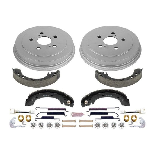 Power Stop 03-08 Toyota Corolla Rear Autospecialty Drum Kit - eliteracefab.com