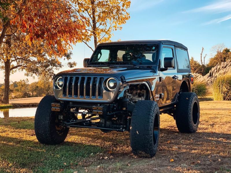 Oracle Jeep JL/Gladiator JT Oculus Switchback Bi-LED Projector Headlights - Amber/White Switchback - eliteracefab.com