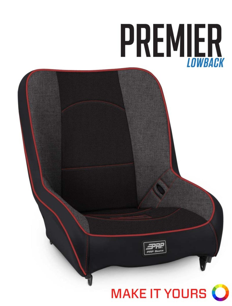 PRP Premier Low Back Suspension Seat - Extra Wide A100212
