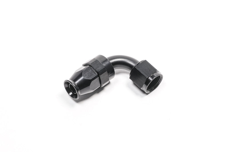 Radium Engineering -8AN 90 Degree PTFE Hose End - Black - eliteracefab.com