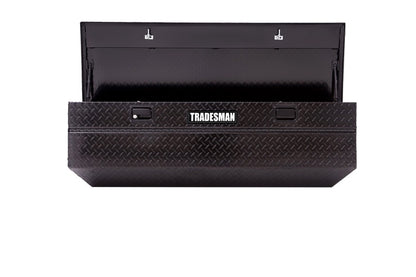 Tradesman Aluminum Flush Mount Truck Tool Box (56in.) - Black Tradesman