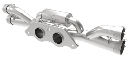 aFe Power MACHForce XP 304 Stainless Secondary Muffler Delete Pipe 14-19 Porsche 911 GT3 3.8L/4.0L aFe