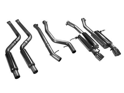 aFe MACHForce XP 11-12 BMW 335i L6-3.0L N55 E90/92 304SS 2.75in. Cat-Back Exhaust System aFe