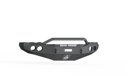 Road Armor 03-05 Dodge 2500 Stealth Front Winch Bumper w/Pre-Runner Guard - Tex Blk Road Armor
