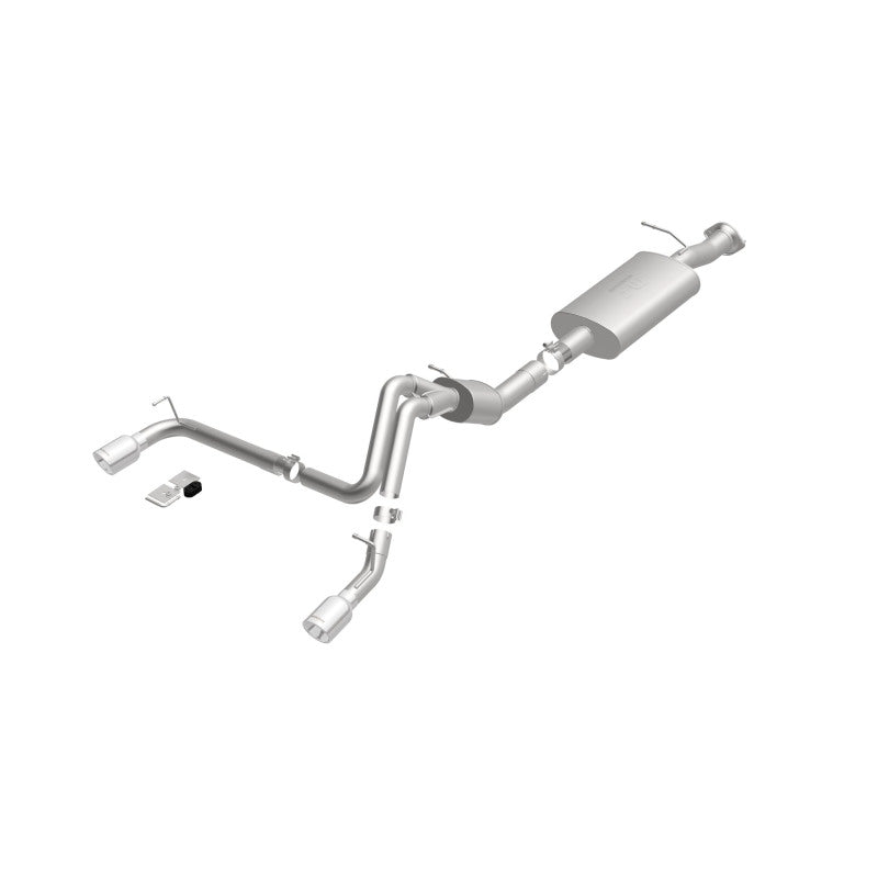 MagnaFlow Sys C/B 07 GM Hummer H2 Split Rear Magnaflow