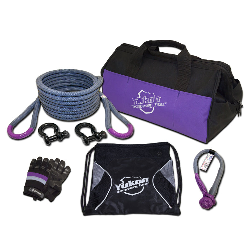 Yukon Recovery Gear Kit w/7/8in Kinetic Rope Yukon Gear & Axle