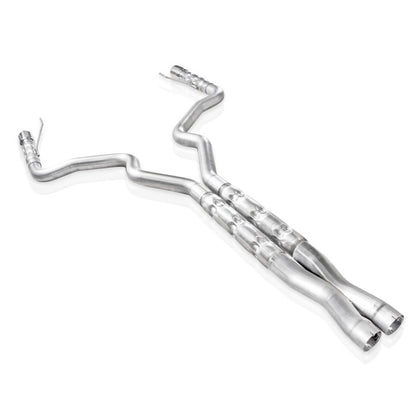 Stainless Works 2015-16 Mustang GT 3in Catback X-Pipe Retro Chambered Mufflers 2-1/2in Cores Stainless Works