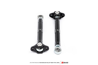 AMS Performance ALP.37.11.0010-1 2017+ Audi R8 RWD/AWD / 2015+ Lamborghini Huracan RWD Only Billet Rear Toe Links