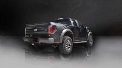 Corsa 11-14 Ford F-150 Raptor 6.2L V8 133in Wheelbase Xtreme Cat-Back Resonator Delete Kit Exhaust CORSA Performance