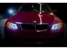 Load image into Gallery viewer, Spyder BMW E90 3-Series 06-08 4DR Projector CCFL Halo - Eyebrow Bulb Blk- PRO-YD-BMWE9005-CCFL-BK - eliteracefab.com