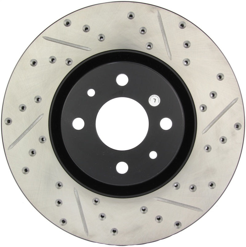 StopTech Slotted & Drilled Sport Brake Rotor - eliteracefab.com