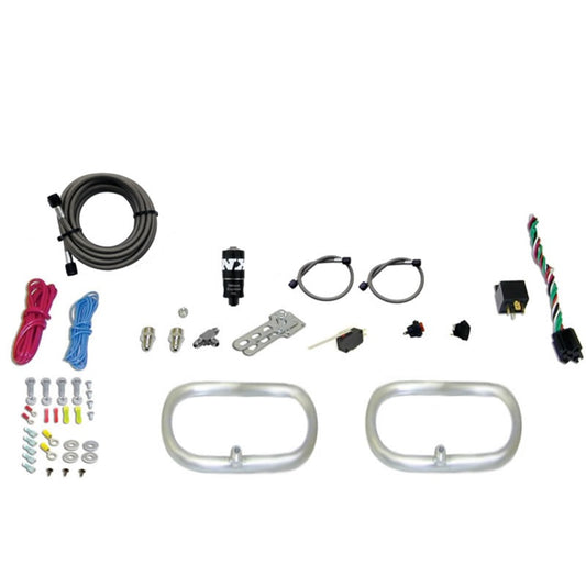 Nitrous Express Dual Ntercooler Ring System (2 - 6 X 6 Rings) No Bottle - 22200-00