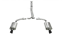 Load image into Gallery viewer, Corsa 10-13 Ford Taurus SHO 3.5L V6 Turbo Sport Cat-Back Exhaust w/ Dual 4in Black Tips - eliteracefab.com