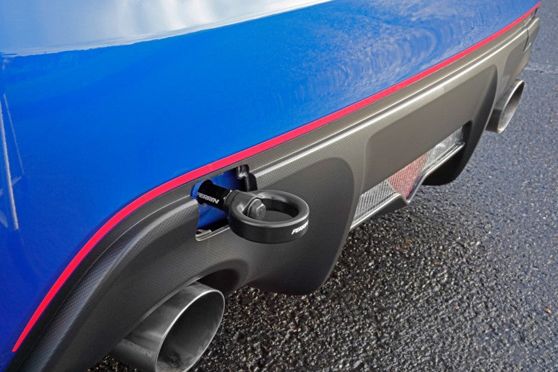 Perrin 13-20 & 2022 Subaru BRZ / 13-16 Scion FRS / 17-20 Toyota 86 Tow Hook Kit (Rear) - Black Perrin Performance