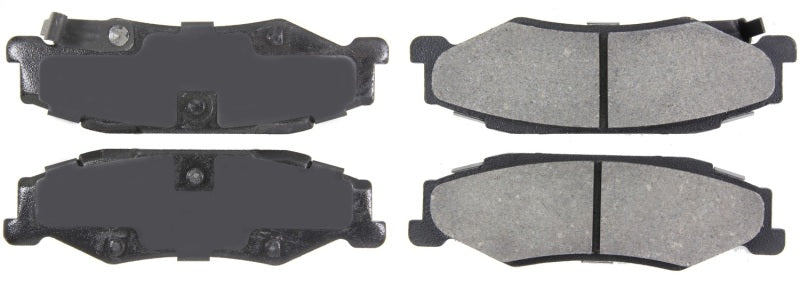 STOPTECH PERFORMANCE 04-08 CADILLAC XLR/XLR-V / 97-10 CHEVROLET CORVETTE REAR BRAKE PADS, 309.07320 - eliteracefab.com