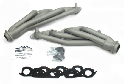 JBA 96-00 GM Truck 7.4L Voretc w/EGR & A.I.R. 1-3/4in Primary Ti Ctd Cat4Ward Header JBA