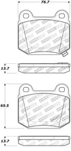 Load image into Gallery viewer, StopTech Street Touring ST-22 2-Piston Rear Caliper Brake Pads - eliteracefab.com