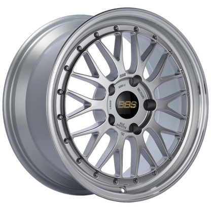 BBS LM 18x8.5 5x130 ET56 CB71.6 Diamond Silver Center Diamond Cut Lip Wheel BBS