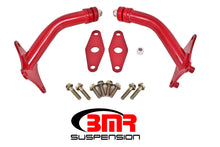 Load image into Gallery viewer, BMR MOTOR MOUNT KIT W/INTEGRATED STANDS POLY BUSHINGS RED (2016+ CAMARO) - eliteracefab.com