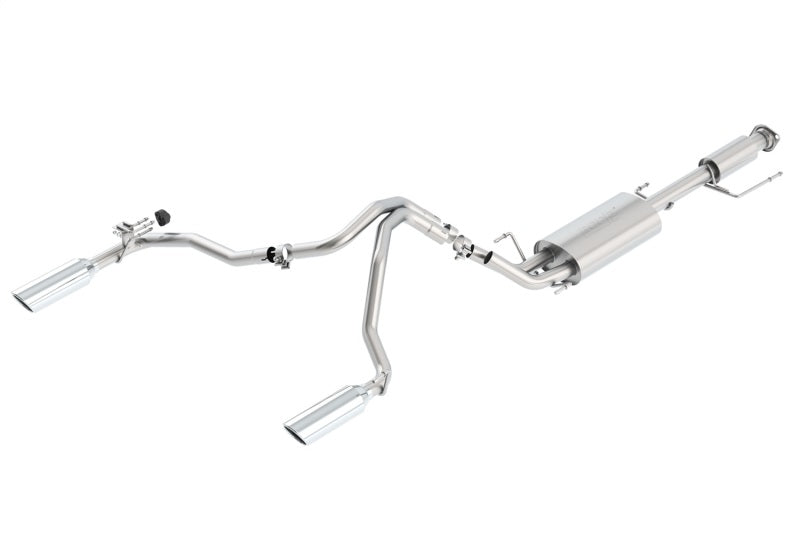 Borla 07-09 Toyota FJ Cruiser 4.0L V6 Catback Exhaust Single Split Rear Exit - eliteracefab.com