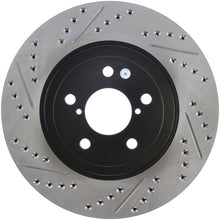 Load image into Gallery viewer, StopTech Slotted &amp; Drilled Sport Brake Rotor - eliteracefab.com