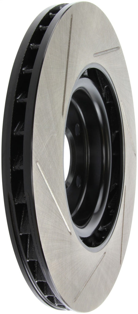 STOPTECH POWER SLOT 10-6/11 AUDI S4 / 08-11 S5 FRONT LEFT SLOTTED ROTOR, 126.33124SL - eliteracefab.com