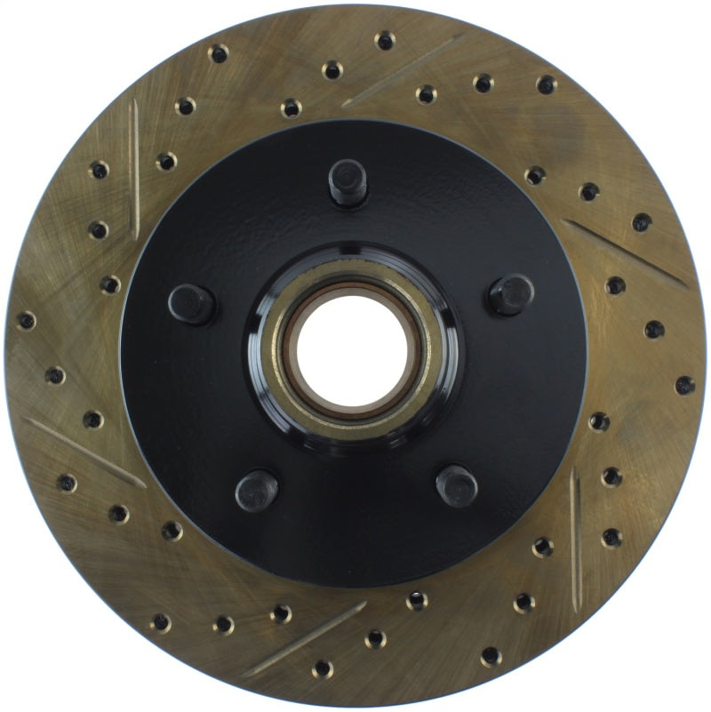 StopTech Slotted & Drilled Sport Brake Rotor Stoptech