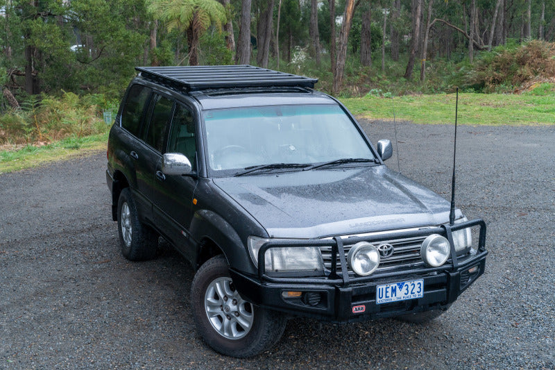 ARB Roof Rack Base with Mount Kit - Flat Rack with Wind Deflector - eliteracefab.com