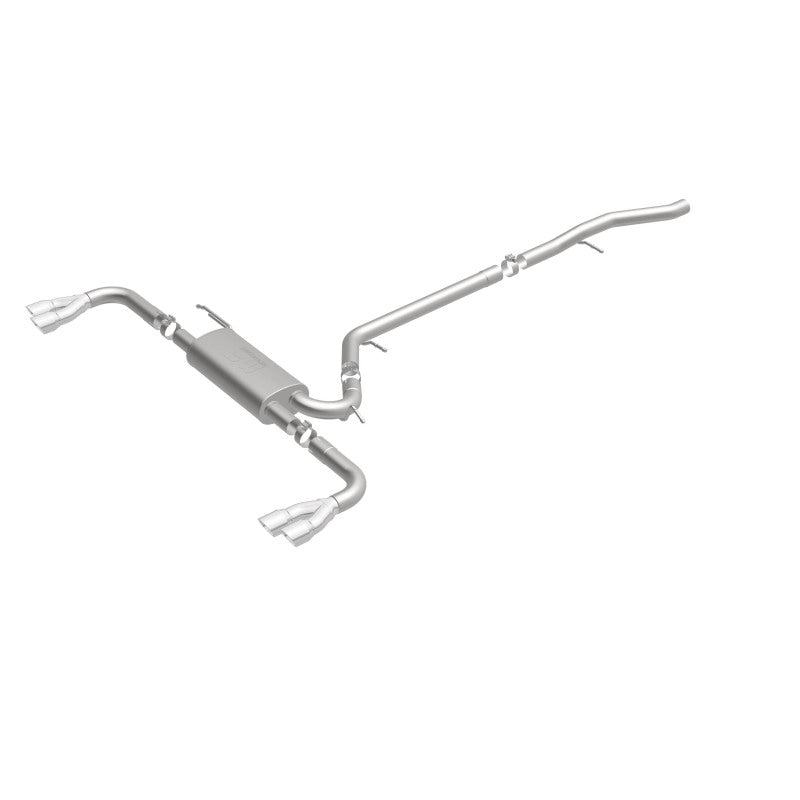 MagnaFlow 15-17 GMC Terrain V6 3.6L 409SS Cat-Back Exhaust Quad Split Rear with 3in Polished Tips Magnaflow
