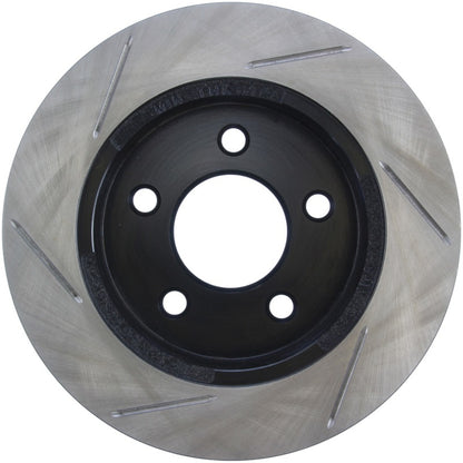 StopTech Power Slot 94-02 Mustang (Excl Cobra) / 03-04 Mustang Base/GT Rear Left Slotted Rotor Stoptech